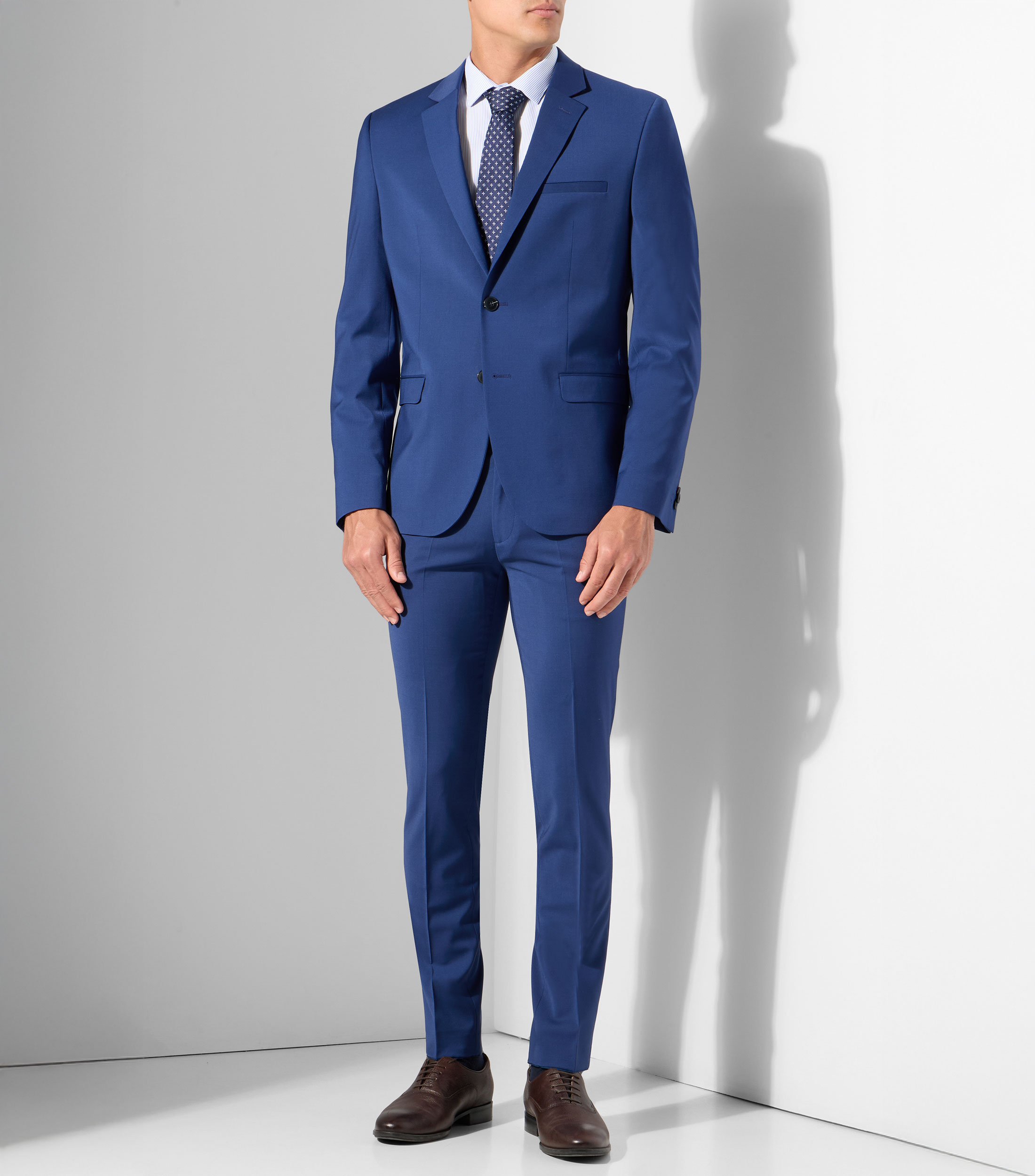 Blazer extra slim en mezcla de lana Hombre